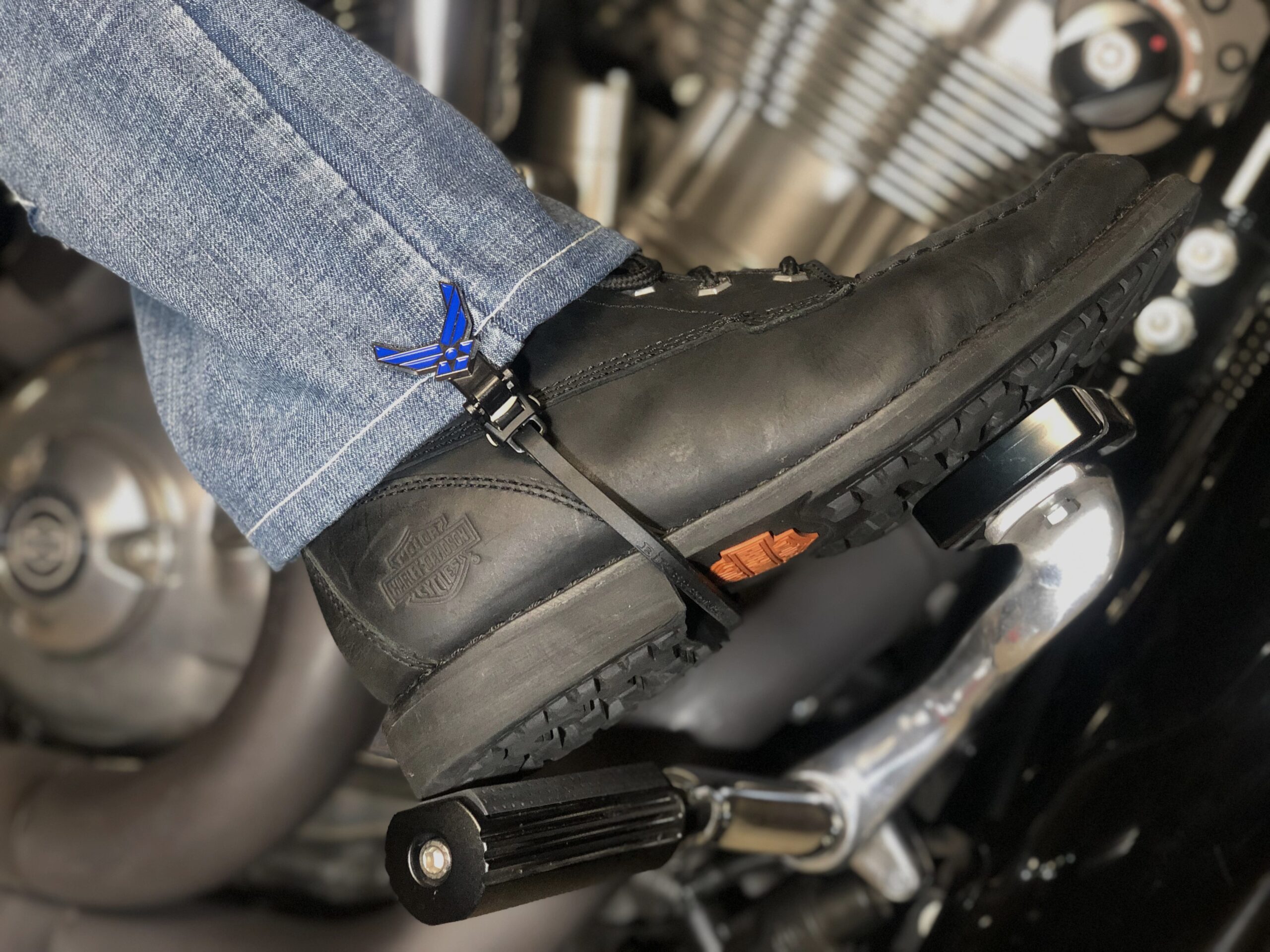 Air Force Boot Straps Set - Biker Boot Straps