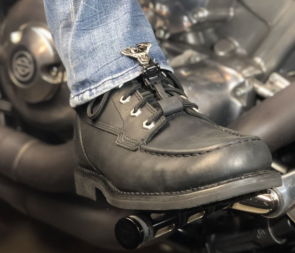 Motor Head Boot-Loops Set - Biker Boot Straps